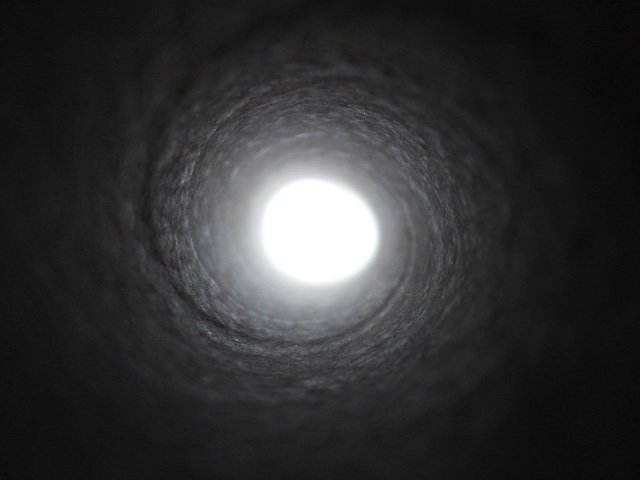un tunnel